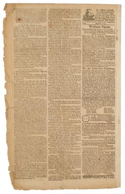 Lot #523 The Boston Evening-Post (August 29, 1774) - Image 2