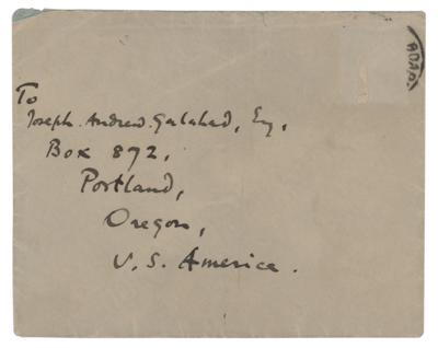 Lot #821 John Masefield Autograph Letter Signed - Image 5
