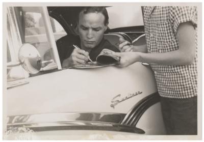 Lot #937 Marlon Brando Signature - Image 2