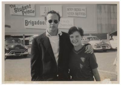 Lot #936 Marlon Brando Signed Photograph - Image 2