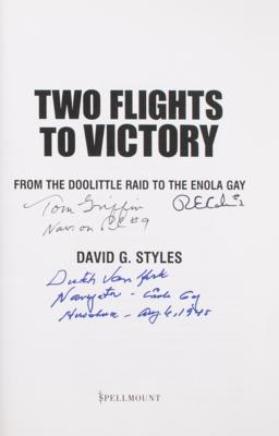 Lot #616 World War II Aviation Signed Book - Image 2