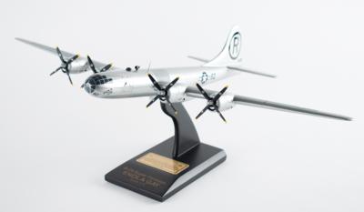 Lot #542 Enola Gay Signed Scale Model and Signed Photograph