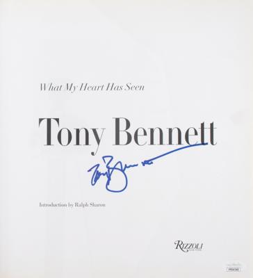 Lot #872 Tony Bennett Signed Book - Image 2