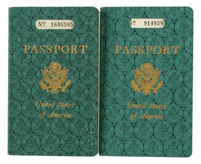 Lot #967 Frank Capra's Personal Passport - Image 1
