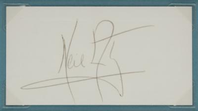 Lot #635 Neil Armstrong Signature - Image 2