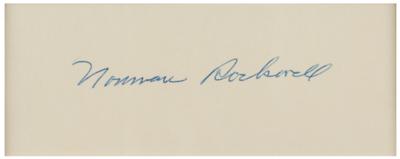 Lot #739 Norman Rockwell Signature - Image 3