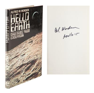 Lot #706 Al Worden's Signed Book - Image 1