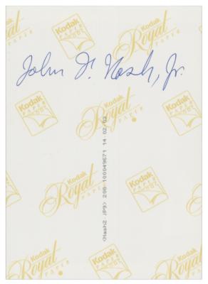 Lot #449 John Nash Signed Photograph - Image 2