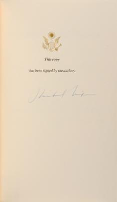 Lot #71 Richard Nixon Signed Book and Watergate Tapes - Image 1