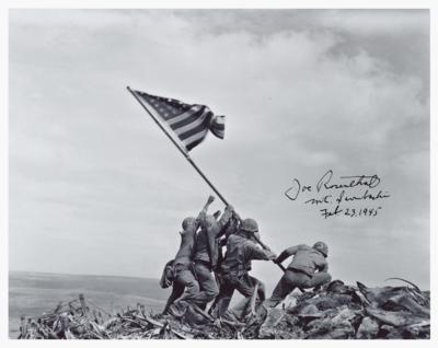 Lot #555 Iwo Jima: Joe Rosenthal