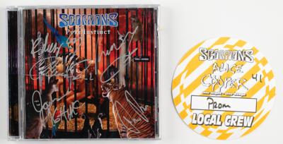 Lot #919 Scorpions Signed CD - Image 1