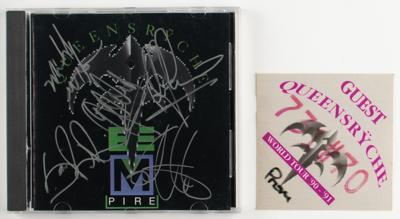 Lot #915 Queensryche Signed CD