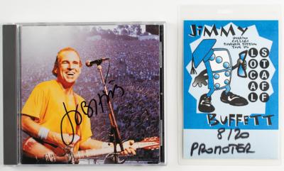 Lot #886 Jimmy Buffett Signed CD - Image 1