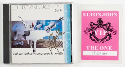 Lot #900 Elton John Signed CD