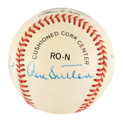 Lot #1050 Baseball Hall of Fame Pitchers (6) Signed Baseball - Image 2