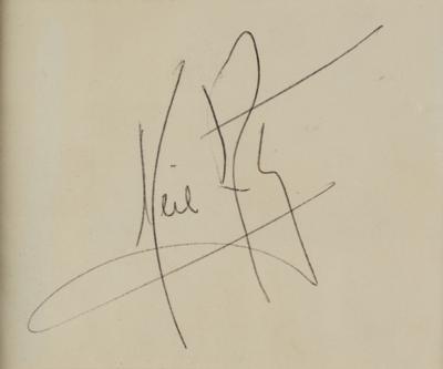 Lot #655 Neil Armstrong Signature - Image 2