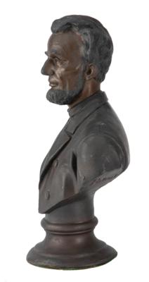 Lot #170 Abraham Lincoln Bust by Joseph A. Bailly - Image 3
