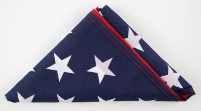 Lot #518 Iwo Jima Memorial Day Flown Flag - Image 2