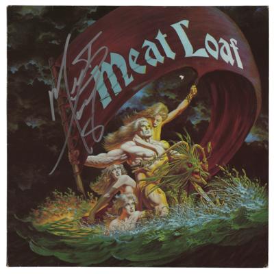 Lot #907 Meat Loaf (2) Signed Albums - Image 1