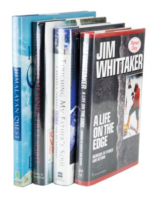 Lot #448 Mountaineering (4) Signed Books - Image 1