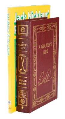 Lot #1080 Golf: Palmer and Nicklaus Signed Books - Image 1