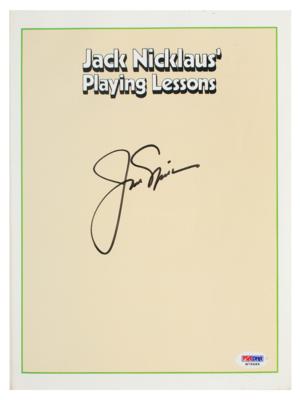 Lot #1080 Golf: Palmer and Nicklaus Signed Books - Image 2