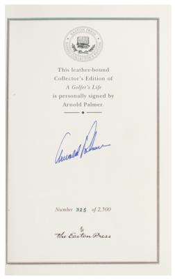 Lot #1080 Golf: Palmer and Nicklaus Signed Books - Image 3