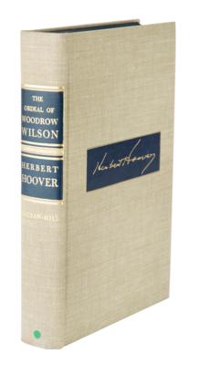 Lot #154 Herbert Hoover Signed Book - Image 3