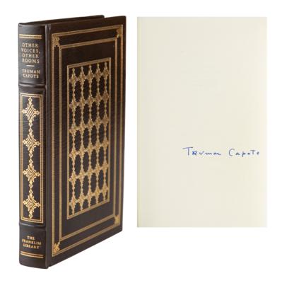 Lot #800 Truman Capote Signed Book