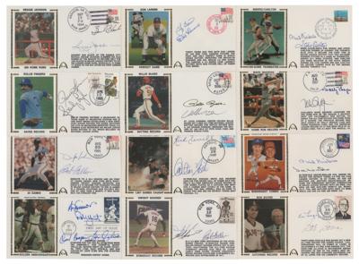Lot #1047 Baseball (12) Multi-Signed Covers