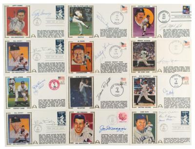 Lot #1094 NY Yankees (12) Signed Covers - Image 1