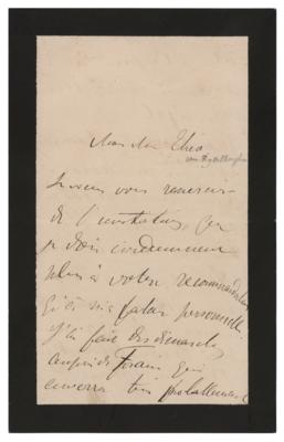 Lot #720 Henri de Toulouse-Lautrec Autograph Letter Signed - Image 1