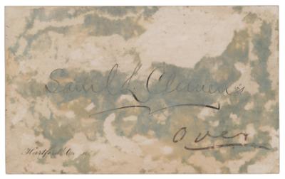 Lot #785 Samuel L. Clemens Signature - Image 2