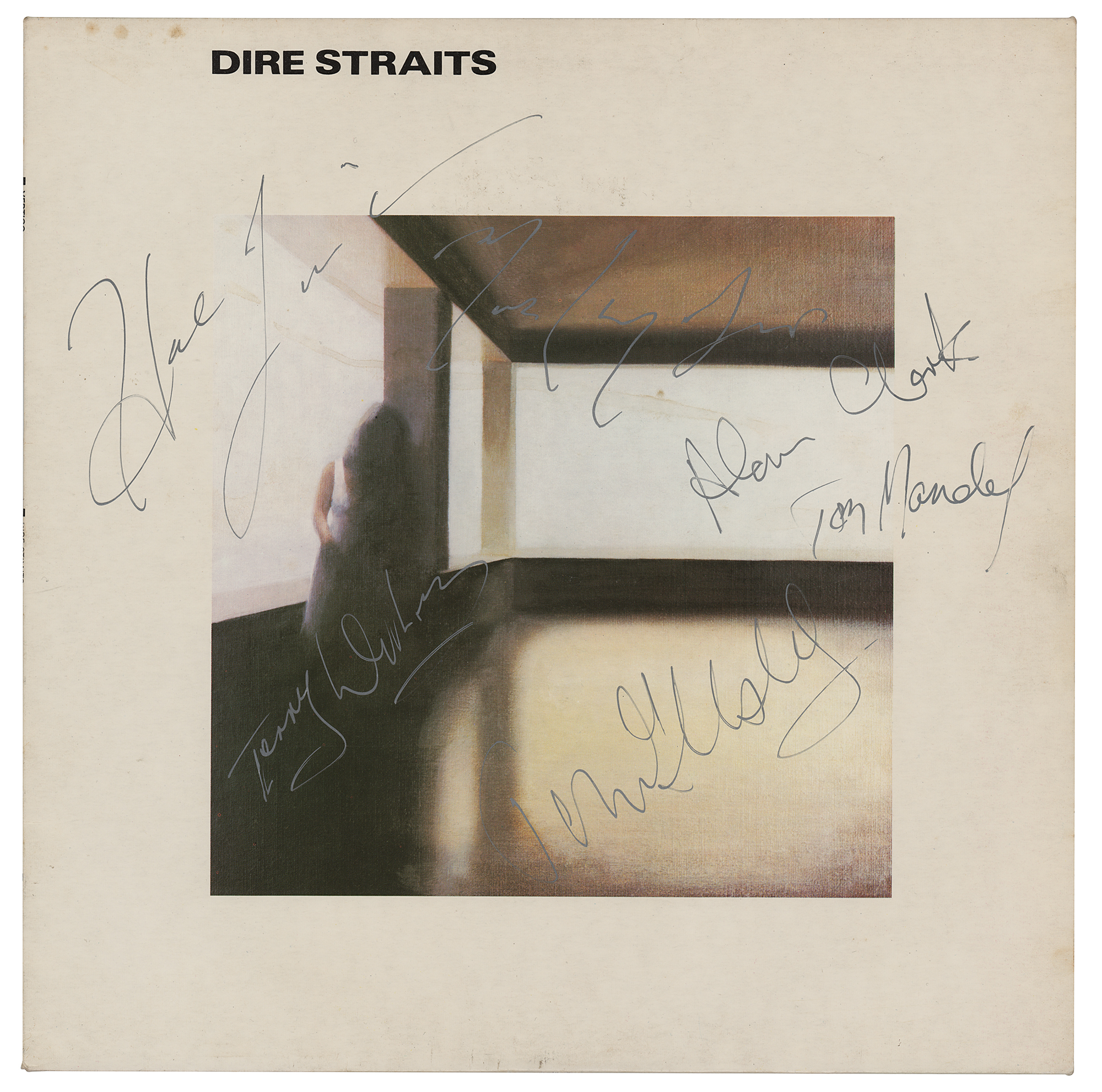 Lot #892 Dire Straits Signed Album