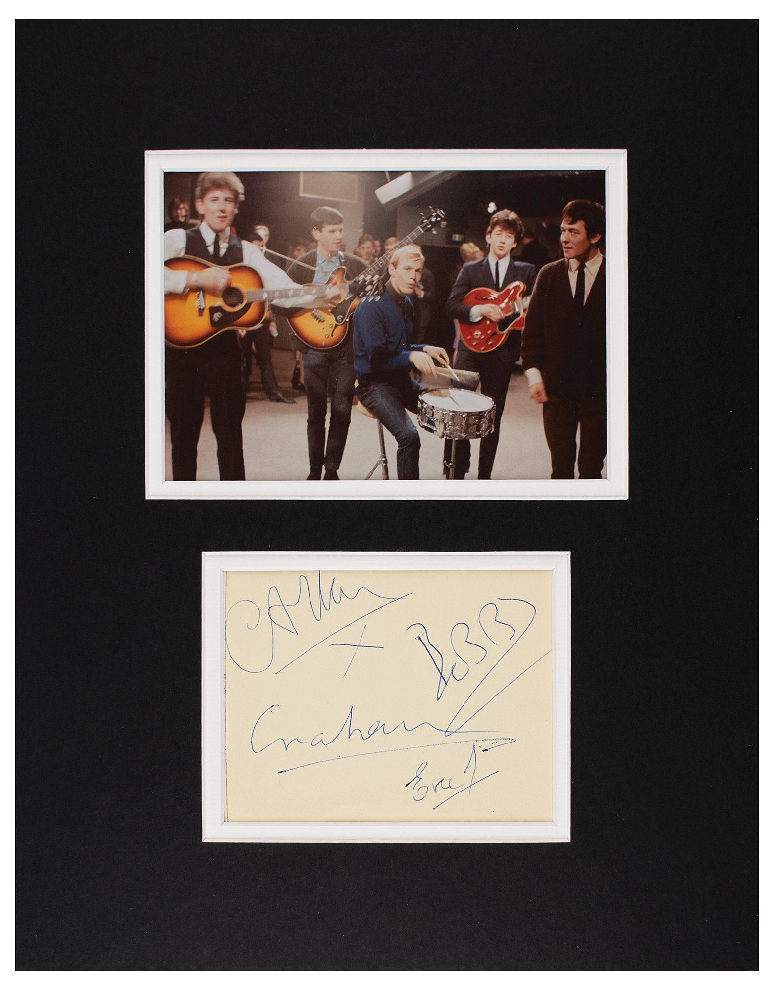 Lot #896 The Hollies Signatures