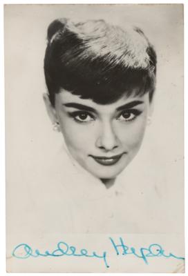 Lot #946 Audrey Hepburn Signed Photograph