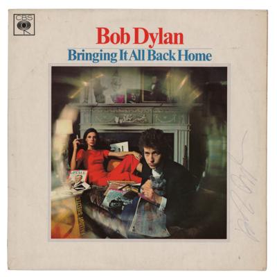 Lot #847 Bob Dylan Signed Album - Image 1