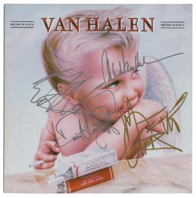 Lot #857 Van Halen Signed Album - Image 1