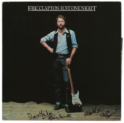 Lot #846 Eric Clapton and Band Signed Album