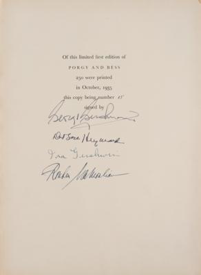 Lot #837 George and Ira Gershwin Signed Book - Image 2