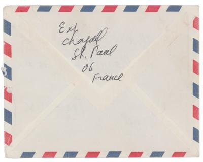 Lot #729 Marc Chagall Handwritten Letter - Image 3