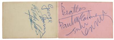 Lot #842 Beatles Signatures - Image 1