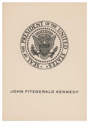Lot #165 John F. Kennedy Bookplate - Image 1