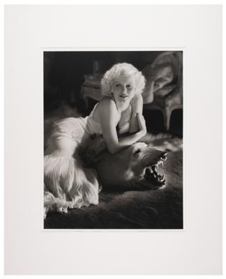 Lot #997 George Hurrell: Jean Harlow and Marlene Dietrich Original Oversized Photographs - Image 3