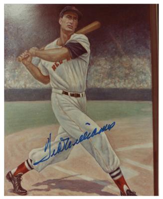 Lot #1114 Ted Williams Signed Photograph