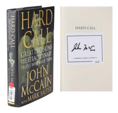 Lot #436 John McCain Signed Book - Image 1