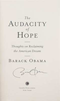Lot #190 Barack Obama Signed Book - Image 2