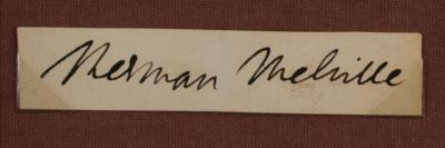 Lot #791 Herman Melville Signature - Image 2