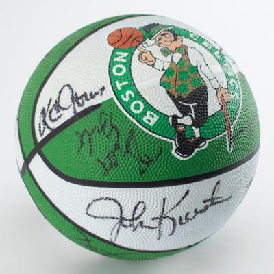 Lot #1066 Boston Celtics Signed Basketball - Image 1