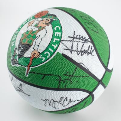 Lot #1066 Boston Celtics Signed Basketball - Image 2